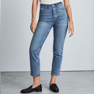 NWT EVERLANE The Original Cheeky High Jean 24 Crop